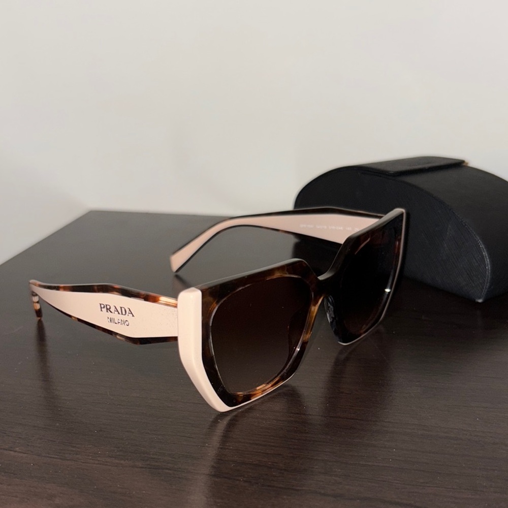 Prada Women's Tortoise Shell Sunglasses